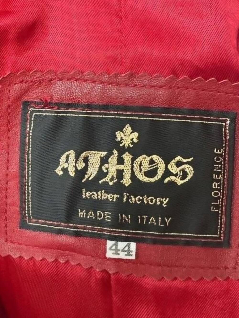 Vintage Italian Leather Jacket - Picture 6 of 9